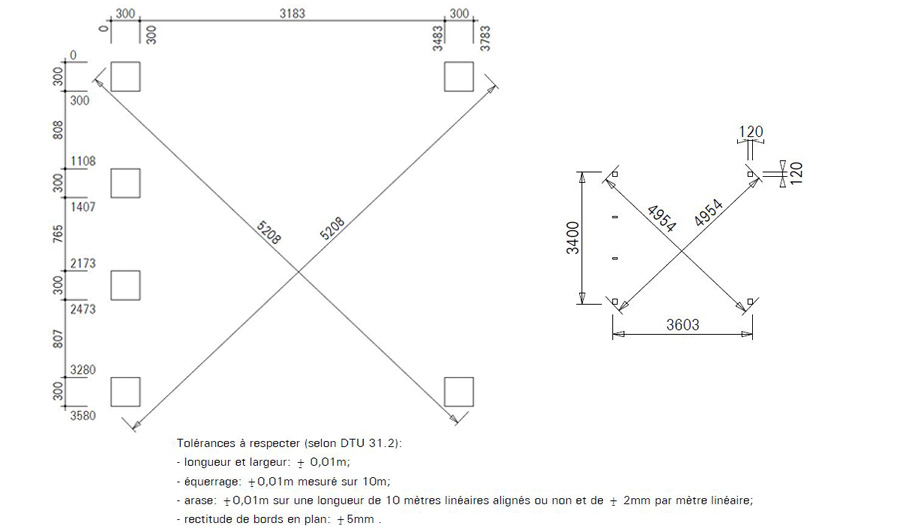 Plan de soubassement